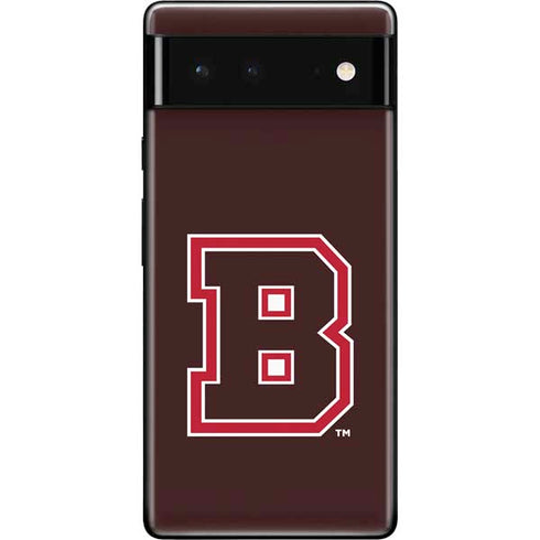 Brown University B Logo Google Pixel 6 Skin